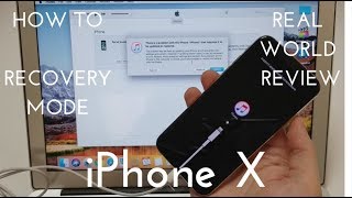 How to put your iPhone X into Recovery Mode Where is the home button [upl. by Peta]