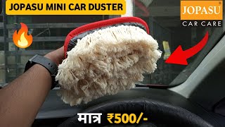 Jopasu Mini Car Duster Review  Best car duster in india [upl. by Llerrehc855]