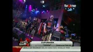 Cupumanik  Jeremy Pearl Jam cover RadioshowTvOne [upl. by Nikolos]