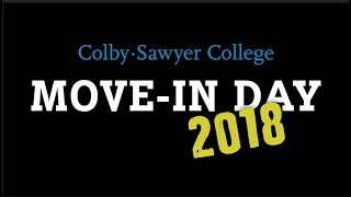 Movein Day 2018  ColbySawyer College [upl. by Nwahsav997]