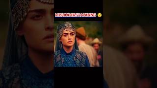 Halima misunderstanding 😕ertugrul halimasultanlove ertugrulghazi shorts youtubeshorts [upl. by Britni]