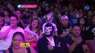 CARISTICO vs VOLADOR Jr Lucha Azteca 15Oct2016 [upl. by Kifar]