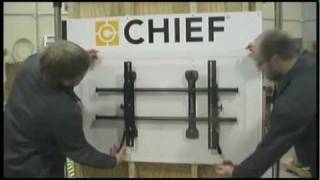 How to Install Chief Fusion Flat Panel Mounts [upl. by Kore]