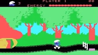 Smurf Rescue in Gargamels Castle  ColecoVision Coleco 1982 [upl. by Ahsinar]