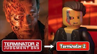 LEGO TERMINATOR 2 ending REMAKE  stop motion animation [upl. by Eckmann]