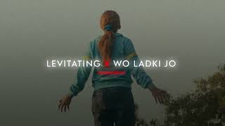 Levitating X Wo Ladki Jo  Slowed  Reverb   Dua Lipa  Abhijeet  Endorphin [upl. by Ellinger966]