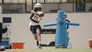 2024 Saints OTAs Highlights 52124 [upl. by Tahmosh626]