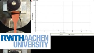 Tensile Test on Elastomer [upl. by Yllas455]