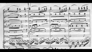 Arnold Schoenberg  Notturno for Strings and Harp 189596 ScoreVideo [upl. by Aihsilat]