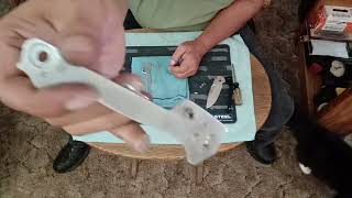 Stilettos Cold Steel AD15 Lite Original Goat Modification Video Part 2 [upl. by Heinrich]