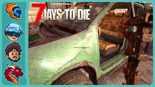 Local Man Devours Cars To Fight Zombies  7 Days To Die Wholesomeverse  Part 5 [upl. by Sucramej50]