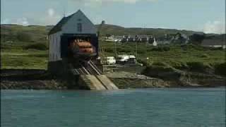 RNLI Tyne class All Weather Lifeboat at sea [upl. by Stacee]