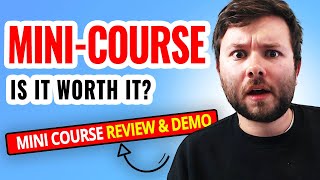 Mini Course Generator Review  Watch Me Create A Mini Course With AI [upl. by Adnilram]