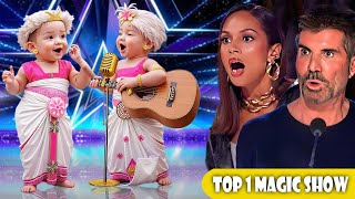 Miracle or Magic This Magic Act Captivates Everyone and Wins the Golden Buzzer on AGT 2024 [upl. by Siradal]