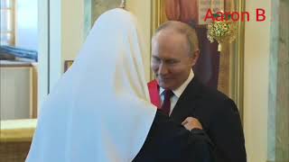 Patriarch Kirill awarded President Vladimir Putin with the Order of Prince Alexander Nevsky [upl. by Hermy]