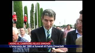 Etg  Addio a Felice Gimondi lintervista del 1995 ai funerali di Casartelli [upl. by Liatrice]