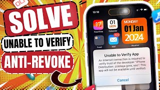 Revoke Apps Fix Anti Revoke Guide for iPhone amp iPad 2024 [upl. by Anoek240]