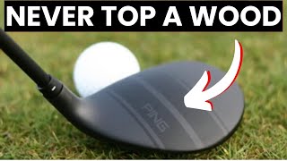 NEVER TOP A FAIRWAY WOOD AGAIN WITH THIS AMAZING GOLF LESSON [upl. by Iphigeniah]