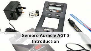 Gemoro Auracle Gold Tester AGT3 User Operation [upl. by Hole]