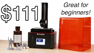 111 Resin 3D Printer Voxelab Polaris  Great for Beginners [upl. by Eylk900]