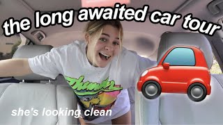 CLEAN MY CAR WITH ME  CAR TOUR [upl. by Fatimah]