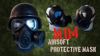 M04 Airsoft protective mask [upl. by Ronica]