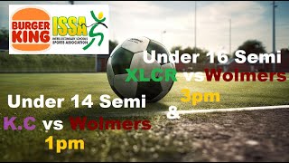 ISSA Burger King Urban FOOTBALL U16 Semi Finals [upl. by Albric]