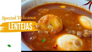 LENTEJAS CON CHORIZORECETA MEXICANA [upl. by Martelle]