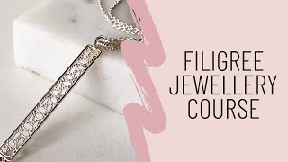 Filigree Jewellery with Michelle Lierre [upl. by Huntlee]