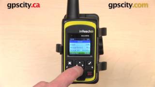 DeLorme inReach SE Settings Menu with GPS City [upl. by Dorion447]