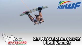 2019 IWWF World Wakeboard Championships  Finals Nov 23 2019 [upl. by Molini]