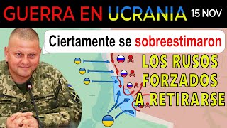 15 Nov ¡Las fuerzas ucranianas retroceden y retoman Terny  Guerra en Ucrania [upl. by Wilde62]