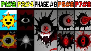 Phase 1 VS Phase 2 VS Phase 3 VS Phase 4 VS Phase 5 VS Phases 69 in Incredibox Sprunki [upl. by Moazami643]