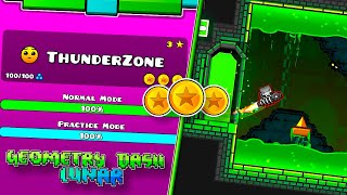 quotThunderZonequot All Secret Coins by GenaMorphosis  Geometry Dash Lunar 22 [upl. by Wadleigh]