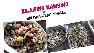 How to cook KILAWIN KAMBING [upl. by Skiest257]