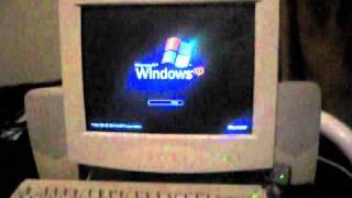 My Custom Built Computer from 2001 booting Windows XP [upl. by Fishman]