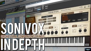 SONiVOX ORCHESTRAL COMPANION STRINGS  IN DEPTH [upl. by Waylan706]