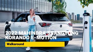 2022 Mahindra SsangYong Korando eMotion  Walkaround [upl. by Ecirtael]