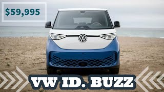 New VW ID Buzz Pro S Pro S Plus and 1st Edition Pricing and Interior Options [upl. by Aicenek341]