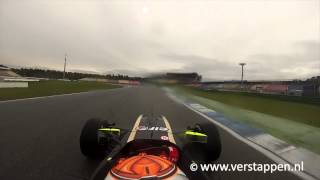 Max Verstappen Onboard 360 Spin Exclusive Footage KTR Formula Renault 20 Hockenheim 10102013 [upl. by Otokam]