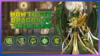 AQW How to get the Dragon of Time Class September 2024 [upl. by Ehrman]