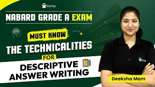 NABARD Grade A Descriptive Paper  How to prepare Descriptive Answer Writing  NABARD Preparation [upl. by Yecam270]