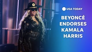 Watch live Beyoncé endorses Kamala Harris at rally in Houston Texas [upl. by Atnohs532]