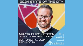 Mayor of Noblesville Chris Jensen Annual State of the City address [upl. by Duj]