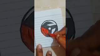 Sharingan eyes art🎨🤯anime music [upl. by Kitarp398]