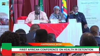 FIRST AFRICAN CONFERENCE ON HEALTH IN DETENTION [upl. by Waterer]