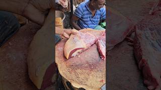 Awesome real deshi ox chest meat amp bone cutting smooth cutting skill in bd [upl. by Lemrahs980]