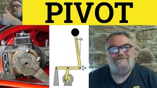 🔵 Pivot  Pivotal Meaning  Pivot Examples  Pivot On Definition  GRE Vocabulary [upl. by Ahsitahs]