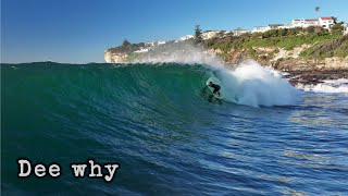 Dee why point RAW surf footage 14th July 2024 Filmed by skymonkey5 [upl. by Lynd955]