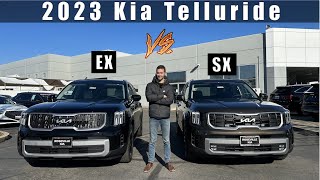 2023 Kia Telluride comparison EX vs SX FIVE major differences [upl. by Steffen848]